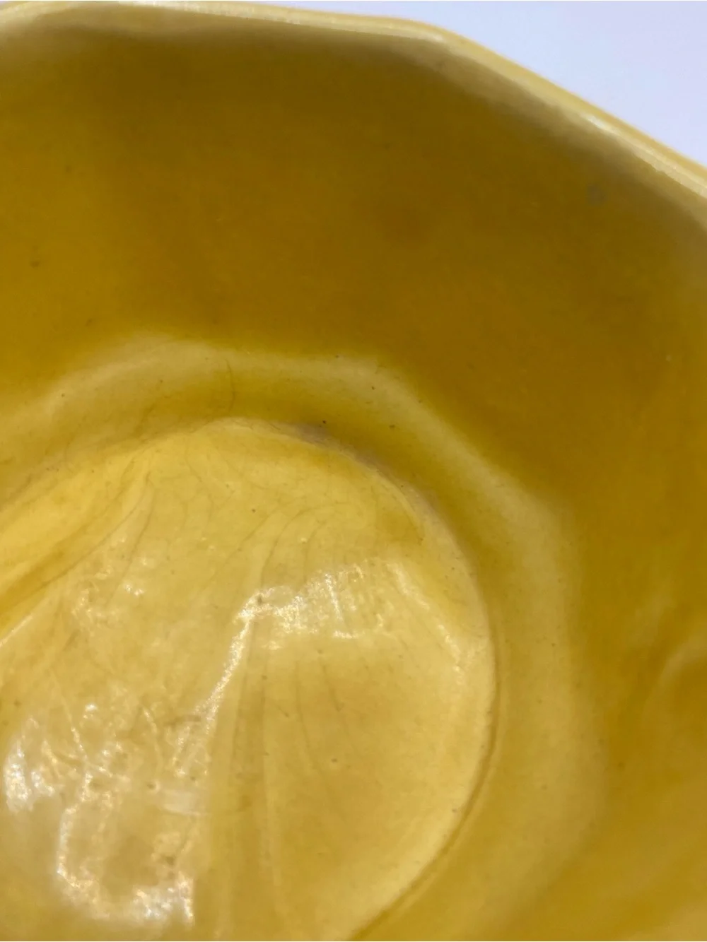 Cookson Pottery (CP) vintage mustard